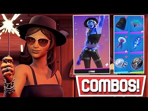 *NEW* BEST LYRIC SKIN [ROCKING AT COACHELLA BUNDLE] COMBOS! | Fortnite