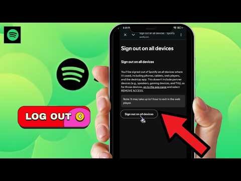 How to Log Out of Spotify on All Devices (Step-by-Step Guide)