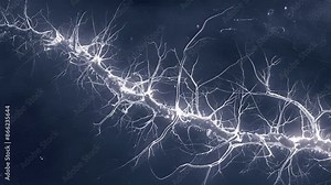 An animation of an active dendritic spine showcasing the multiple synapses that allow for rapid changes in response to learning.