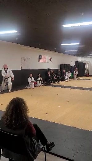 From the Monday night Black Belt level testing. | David Hinton