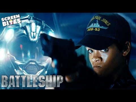 Rihanna Fights An Alien | Battleship (2012) | Screen Bites
