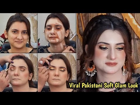 Viral Pakistani Soft Glam Makeup Tutorial 😍