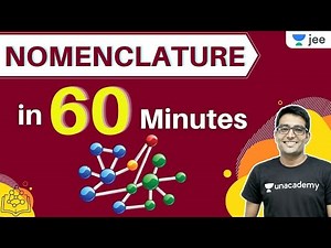 Nomenclature in 60 Minutes | Unacademy JEE | JEE Chemistry | Ashwani Tyagi