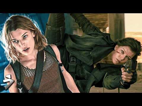 RESIDENT EVIL’s Most Epic Action Sequences | Top 10