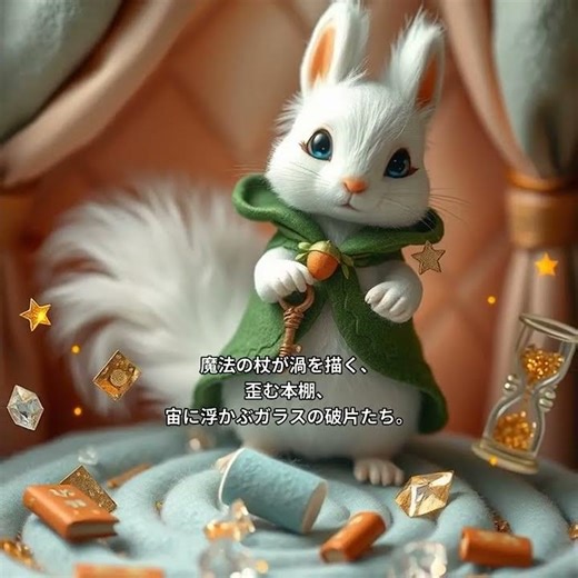 秋の葉のように溶ける分々 🍂🔍 #EnchantedLibrary #Shorts #TimeMystery