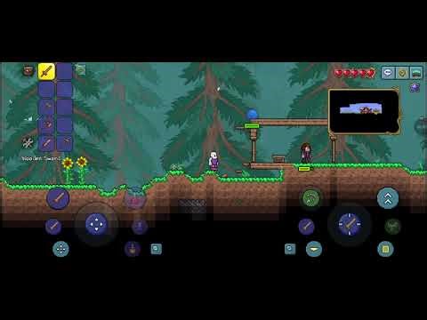 Day one. Great beginning. (Terraria gameplay by erick games) 