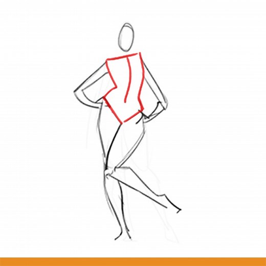 Variations of Contrapposto! The same basic torso tilt can be the core of many different poses. 😃⁠ ⁠ 'Contrapposto is based on counter angles, with most of the weight being on one leg and the other acting as the support. So, while keeping this in mind, there is a lot of room to play around with variations, even with the same torso tilt.' - Art of Warren Louw⁠ ⠀⁠ This tip and many, MANY more on the subject of figure drawing are from our popular course 'Anatomy & Gesture' by the fantastic Warren L