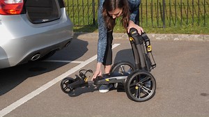 The world's most compact electric trolley...? 🤔 Yes please! 😍 The CT6 is perfect for packing away in those smaller spaces! 📦 | PowaKaddy