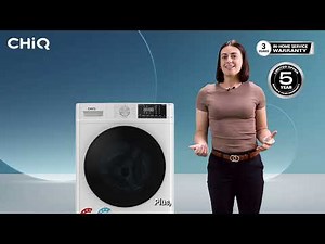 CHiQ 8.5kg Front Load Washer Only White WFL85PL48W1