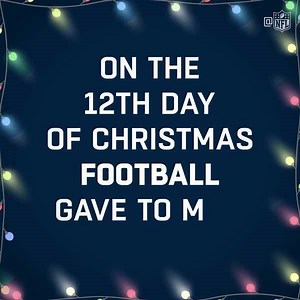 247K views · 3.2K reactions |  The 12 Days of Football Christmas!  | NFL | Facebook