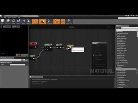 Unreal Engine 4 - Light Flicker Tutorial