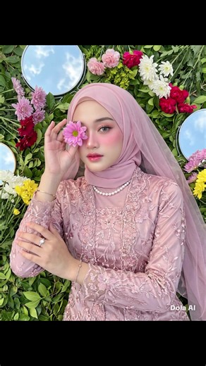 Potret Ultra-Realistis Perempuan Berhijab