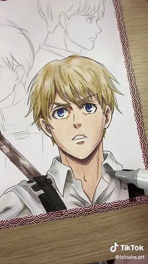 Armin Alert: Stunning Anime Art Inspired by Attack on Titan