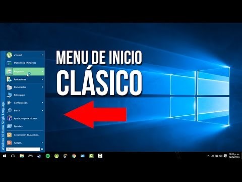 ¡Menú clásico para Windows 10! (SUPER FÁCIL!)