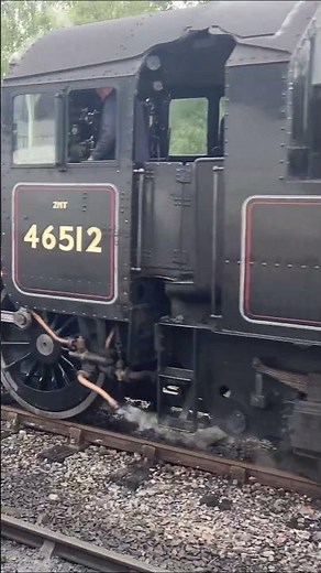 LMS Ivatt Class 2 2-6-0 Preforms Shunting Operations on the Strathspey Railway.