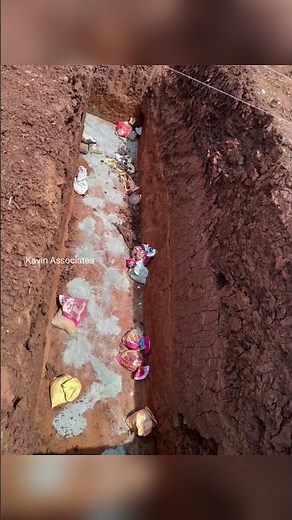 Soil Strengthening Using Lime Sand Pile Method | 100% Success ✅ #shorts #construction #shortsvideo