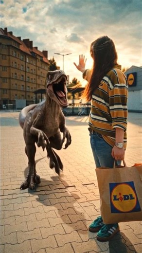 NICE TRY. Day 1. 🦖 Netter Versuch, Schatz! #NiceTry #Berlin #vfx #comedy