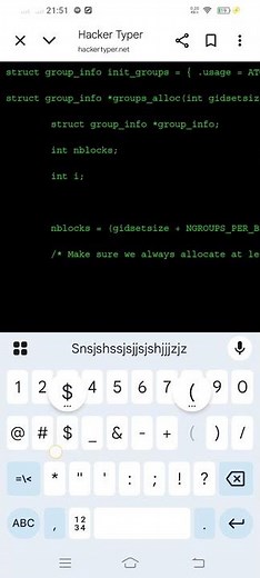 search Google [hackertyper.net]