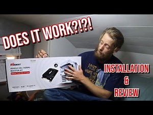 HIBOOST - OFF GRID Cell Phone Signal Booster - REVIEW & INSTALLATION