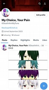 My Choice, Your Pain. Chapter 1 by E.E