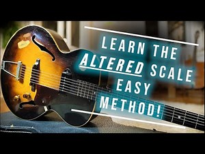 Learn how to play the ALTERED Scale + Easy Application!