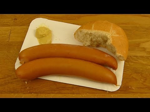 German Bockwurst Mit Senf (Mustard)
