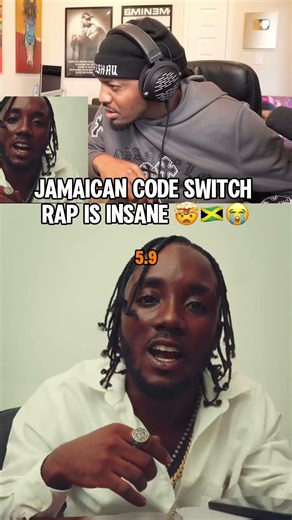 🤯🤣 JAMAICAN CODE SWITCH RAP 2026 ! #SpacemanUFO - #nahstop | Out Now #rapreaction