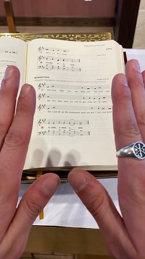 Benediction Chant - Lutheran Service Book Altar Book - LSB #chanting #lcms #liturgy #lutheran