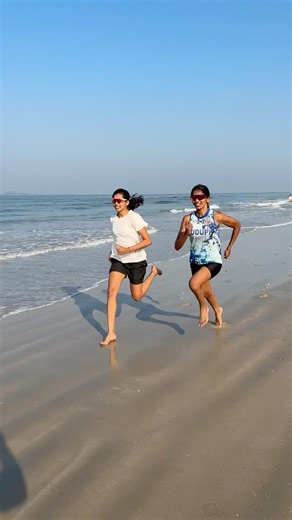 Beach Running Training #youtubeshorts #trending #shorts