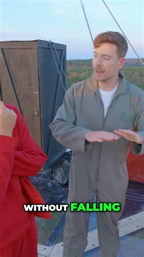 Extreme 100ft Balance Beam Challenge: Win or Go Home! #shorts