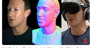 MetaのザッカーバーグCEO、超リアルなアバターでメタバースを語る