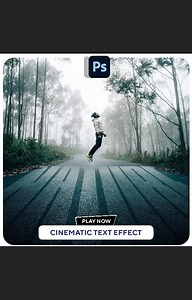 AkashKRavi on Instagram: "Cinematic Text Effect using Photoshop 😱 🤯😍 Youtube Link in bio 👍🏻 Presented by @akashkravi . . . . Thanks for the support 💗 . . Follow for more :@akashkravi . . #madewithphotoshop #ShortTutorial . . . . #photoshop2022 #designinspiration #photoshoptutorials #graphicdesigner #creative #photography #digitalart #lightroom #Adobe #Art #Design #Photoshop #tutorialvideos #tutorial"