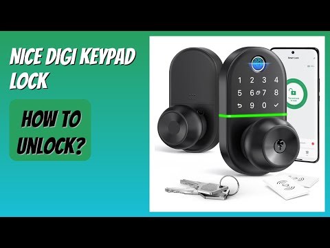 REVIEW (2025): NICE DIGI Keypad Lock. Features