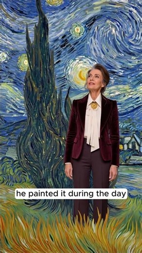 Step Into - Starry Night - Vincent van Gogh. #famouspaintings #arthistory