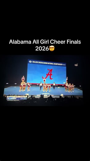 University Of Alabama All Girl Cheer Finals Cheer 2026#fyp #uca #cheer #alabama #rolltide