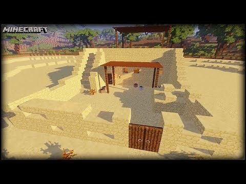 Minecraft - Ancient Egyptian House Tutorial!