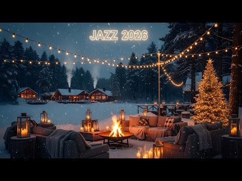 🎄 Mellow Holiday Night Piano Jazz (NO MID-ROLL ADS) – Warm Holiday Ambience for Relaxing & Staying F