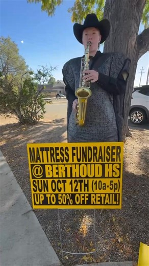 Join us TODAY at BHS for our Annual Mattress fundraiser! #spartanmusic | Berthoud High School Music Program | Facebook