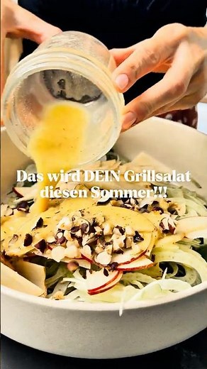 Fenchel-Apfel Salat mit Rucola | Aline Made