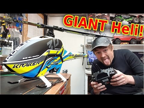 GIANT $3000 12s Stunt RC Helicopter BUILD (WORLDS BEST HELI)
