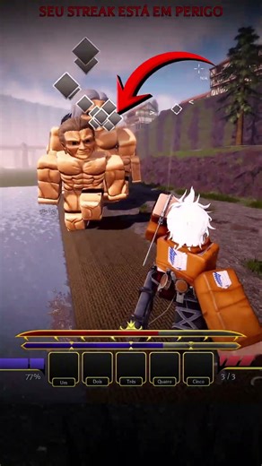 Impossivel AOT (ROBLOX) #roblox #aotrevolution #robloxaot #robloxmemes #robloxedit