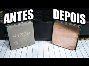 FIZ A TÉCNICA CPU LAPPING DE ESPELHAR O PROCESSADOR, ABAIXA A TEMPERATURA?