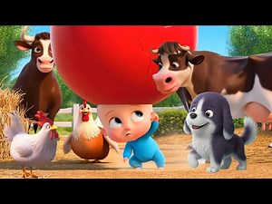 Humpty Dumpty on the Farm + More Songs | Cartoon | Lala Loops Nursery Rhymes & Kids Songs