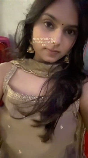 You’re not late. You’re arriving at your own time✨