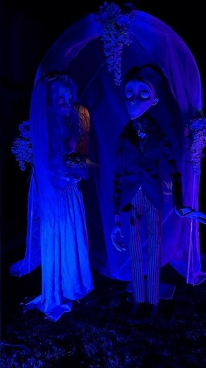 Spirit Halloween’s Corpse Bride Animatronics #fypviralシ #fyp #shorts #timburton #halloween