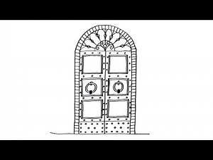 How to Draw an Old Door