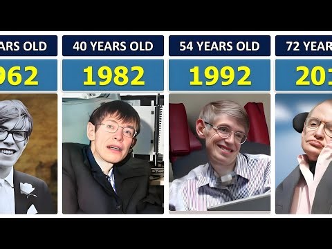 Stephen Hawking Life Transformation (1943–2018) | From Childhood to 76 Years Old