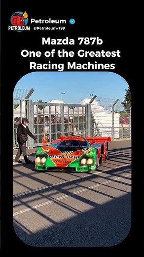Mazda 787b the craziest race car #racecar #mazda787b