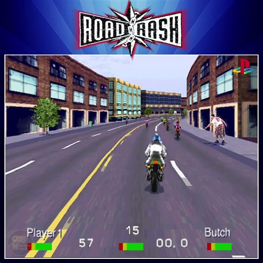 Road Rash _ PS1 #roadrash #ps1 #ps1games #jogosretro #jogosclassicos