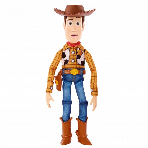 Disney and Pixar Toy Story Roundup Fun Woody Large Talking Figure, 12 inch Collectible - Walmart.com
